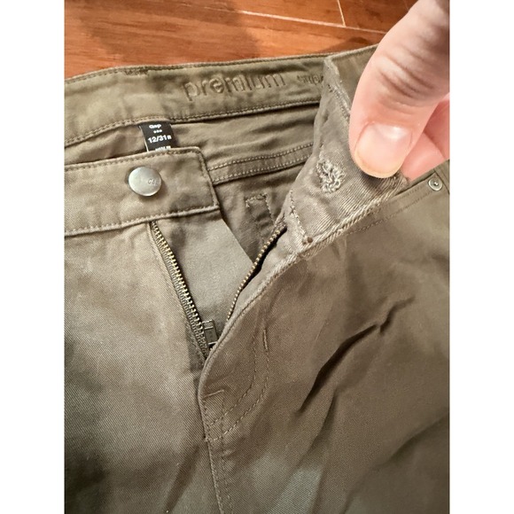 NWT‎ Women Gap Modern Light Tan Pants Size 12/31 R NEW Super Skinny - Picture 5 of 7